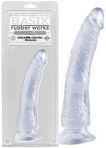 Dildo Basix Slim 7 Dong Clear